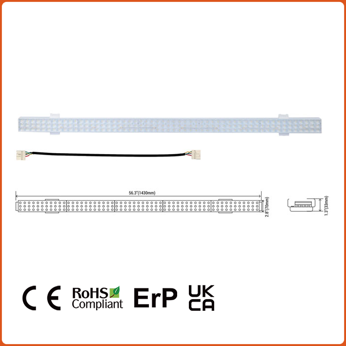 LED Retrofit Linear Light 40W~75W