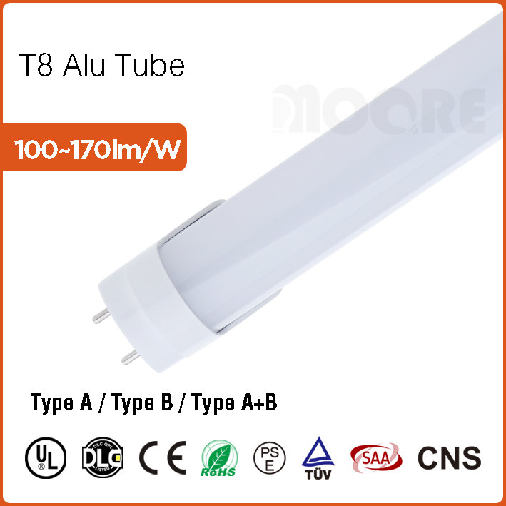 DLC Type B T8 ALU Tube
