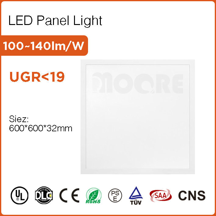 LED Panel 130lm/w 600x600